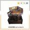 Multifunctional wooden storage basket in the kitchen for vegetable storage
