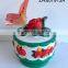 Christmas music box with LED light,for Christmas gift