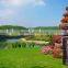 candle shape fiber glass water fountain