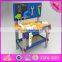 2016 new design children toy wooden tool table W03D076A