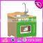 Best design children bedroom furniture wooden play kitchen W10C273