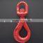 SELF LOCKING SWIVEL TYPE G80 ALLOY STEEL SAFETY HOOK