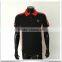 Mens Polo Shirt With Reflective Piping