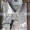 Men formal check light blue pontied T/C dress shirt 2015
