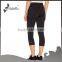 Ladies fitness fabric girls pants women capris