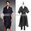 Maxnegio Brand High Quality 2016 Summer Elegant Two Piece Sexy Deep V-Neck Office Dress of Ladies