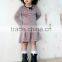 New Arrive Cute 3 Year Old Velvet Fabric Childern Wear Girl Dress