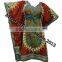 100% Viscose Printed Medium Round Neck Poncho