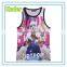 Ladies Summer Dri Fit Crop Tank Top Sublimation Printing