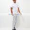 casual soft french terry jogger cuffed hem jogger