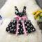 2017 wholesale baby girl party dress baby dress pictures children frocks designs handmade baby colthes#A00342