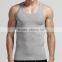 Breathable high quality OEM 100% cotton slim fit mens tank top For Wholesale