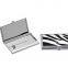 Zebra PU gift set with cosmetic mirror card box handbag holder luggage tag