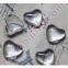 flat back heart cabochon glue glass stone door decoration