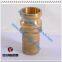 Hot sale competitive Brass camlock hose shank coupling Type E