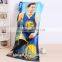 Factory promotion 100% cotton velour reactive printed beach towel/bath towel