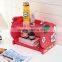 2-layers spice racks plastic bedroom shelf