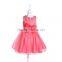 Carnival party pretty princess flower girl dance dress rose princess costume