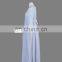 Elegant Scoop Neckline Full Back Chiffon Bohemian Style Mother Of The Bride Dress With Sleeves