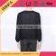2016 New arrival Any Size Fashion Black women's coat