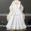 white sleeveless knee length European style brand day going out dress in clothing
