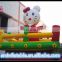 package mail inflatable rabbit castle jump bed combination air castle airplane inflatable slide