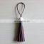 Genuine Leather Accessories Log Beads Pure Handmade Korean Wax Rope Pendant