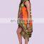 Orange Dashiki African Shawl Kimono Indian 2017 Chiffon Cardigan Coats Jackets Top Blouse