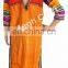 Afghani Mirror Work Dress - Belly Dance Costume Dress- Afghani Embroidered Tunic- balochi dress - kuchi vintage tunic