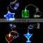 LED multicolor necklace/LED flashing necklace/LED necklace