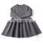 Baby Girls dress Warm Kids Clothing Wool Knitted Girl Solid Long Sleeve Dresses Autumn Winter