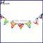 Colorful Chervon Flag DIY Garland Fabric Bunting Party Bunting Baby PL020