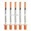 High Quality and Best Price CE ISO OEM 0.3ml 0.5ml 1ml plastic insulin syringe needle and syringe sizes