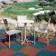 recycled rubber swimming pool flooring tile