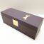 Customizable Brown Luxury High-grade Cardboard Champagne Wine Gift Box