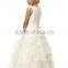 2014 New Arrive Hot Sale High Quality Clean and Pure Flower Girl Dress with Tieted Ruffles Cute Flower Girl Dress