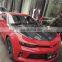 Clear Engine Cover For Chevrolet Camaro hood