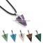 Semi Precious Gemstone Triangle Pendant from China Supplier