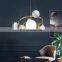 Nordic Planet Creative Chandelier LED Indoor Glass Pendant Light Children's Room Chandelier