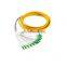 12 color SC,LC, FC, ST, single mode, Multi-mode, pigtail om3 lc