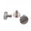 stainless steel round head ternimal blocks pcb screw