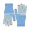 Winter Adult Custom Knit acrylic Gloves touchscreen with phone gloves Hot sale products