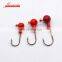 Multi Specificition lead Sinker Jig Head hooks weighted fishing hook fishhook Rock fishing hooks