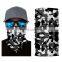 seamless tube face cover accept custom skull bandana