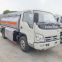 Bottom price Forland 4x2 fuel transport trucks 3600L 4000 liters 5ton small oil bowser truck