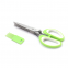 Professional Stainless Steel 5 Blades Kitchen tailor Scissors Herb Scissors With Comb