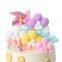 Wholesale Cloud Shape Cake Topper Large Size Happy Birthday Party Decor Festival Kids Boy Girl Colorful Clouds Cake Topper