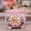 Wholesale Japanese Hand Painted Mini Tiny Table Pot Cactus Ceramic Flower Pots For Succulent Plants