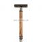 Reusable Biodegradable  wood Handle Double Edge bamboo Safety  Razor for male