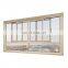 Residential hurricane impact security automatic blinds large aluminum sliding window with mosquito net